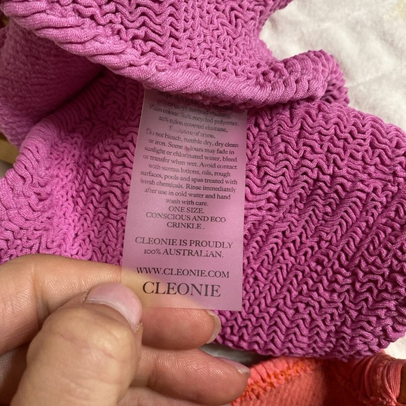 Cleonie x Free People Crinkle Cut One Piece Bikini One Size - Picture 7 of 7